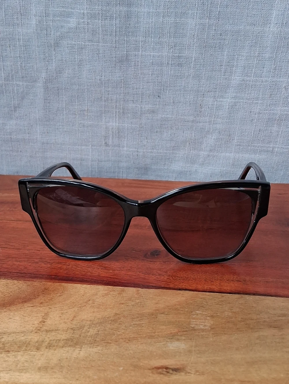 Karl Lagerfeld KL6069S Black Crystal Cat Eye Sunglasses